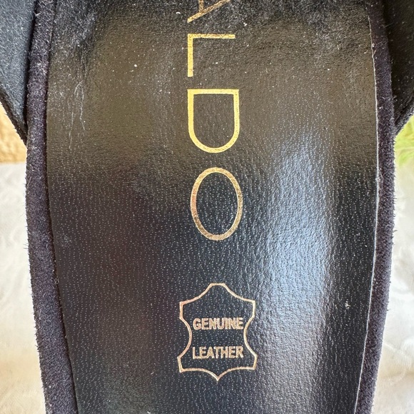 Aldo designs black suede heels - Picture 6 of 7